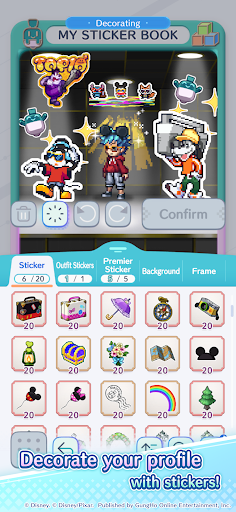 Disney Pixel RPG ekran görüntüsü