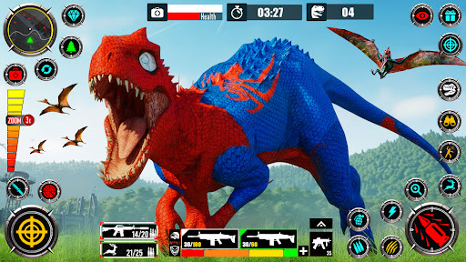 Wild Dinosaur Hunting Game ekran görüntüsü