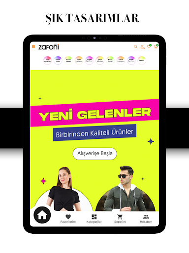 Zafoni ekran görüntüsü