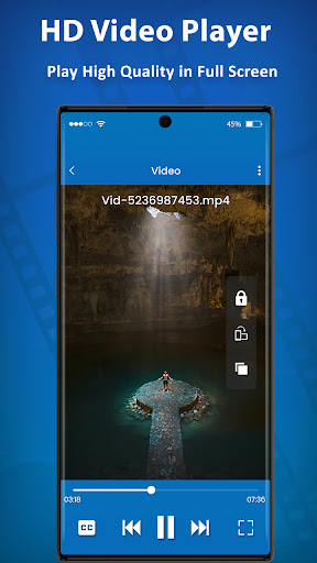 HD Video Player ekran görüntüsü