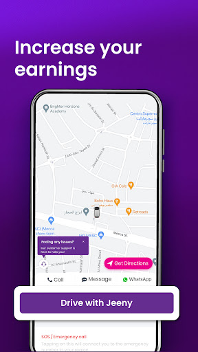 Jeeny - Drive and earn money ekran görüntüsü