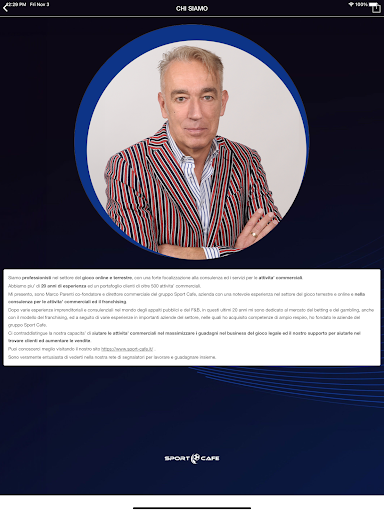 SPORT CAFE GROUP ekran görüntüsü