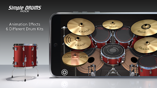 Simple Drums Rock - Drum Set ekran görüntüsü