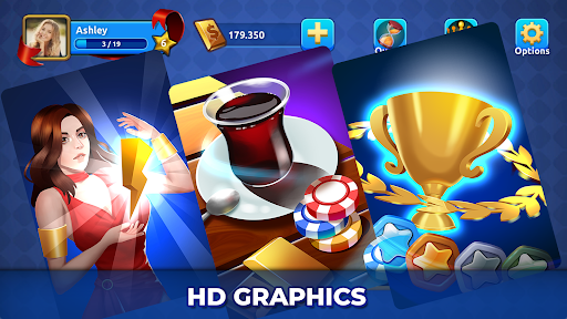 Gin Rummy Champions : Online ekran görüntüsü