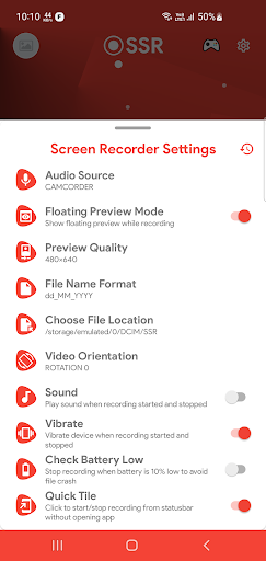 SSR: Smart Screen Recorder ekran görüntüsü
