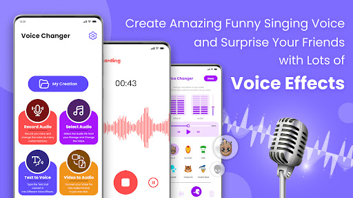 Voice Changer - Audio Effects ekran görüntüsü