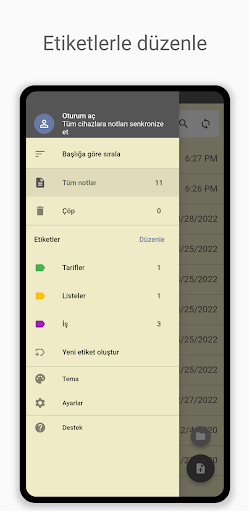 Inkpad - Notlar ve Listeler ekran görüntüsü