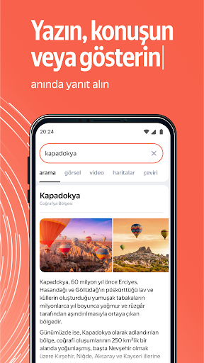 Yandex: Aradığını Bulma Motoru ekran görüntüsü