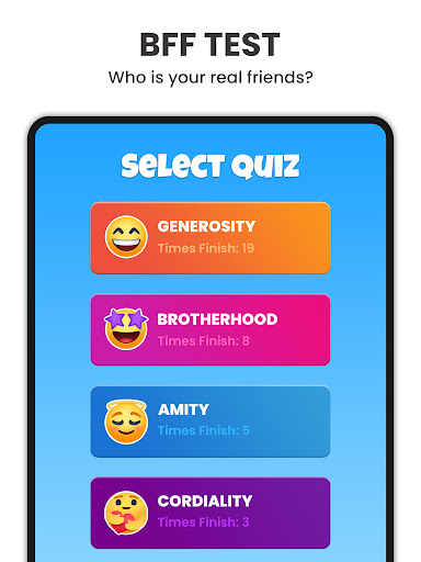 BFF Test - Friendship Quiz ekran görüntüsü