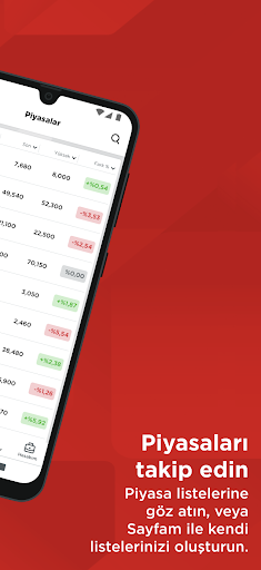 ZBorsa (Ziraat Yatırım Borsa) ekran görüntüsü