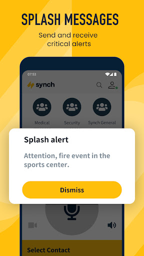 Synch Push To Talk (PTT) ekran görüntüsü