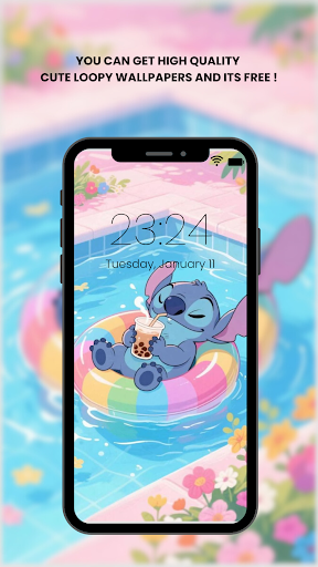 Cute Blue Koala Wallpaper HD ekran görüntüsü