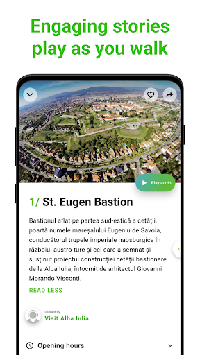 Alba Iulia SmartGuide ekran görüntüsü