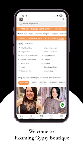Roaming Gypsy Boutique ekran görüntüsü