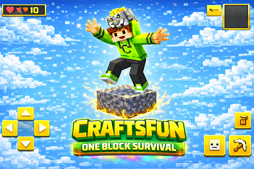 Craftsfun : One Block Survival ekran görüntüsü