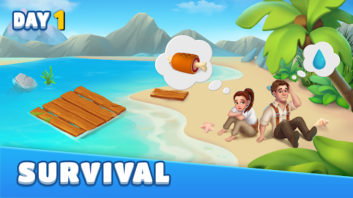 Golden Island: Survivors Farm ekran görüntüsü