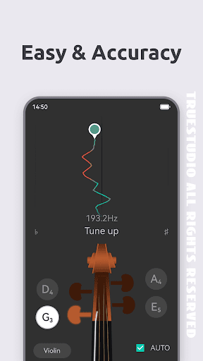 Violin Tuner ekran görüntüsü