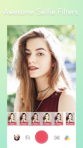 SweetSelfie cam: Filtre kamera ekran görüntüsü
