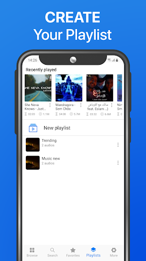 Mp3 Music Player for Android ekran görüntüsü