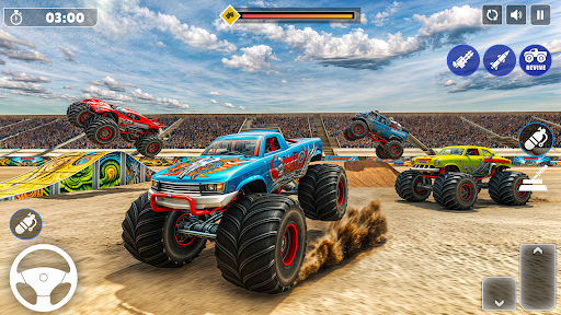 Extreme Monster Truck 4x4 Game ekran görüntüsü