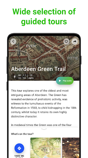 Aberdeen Tour Guide:SmartGuide ekran görüntüsü