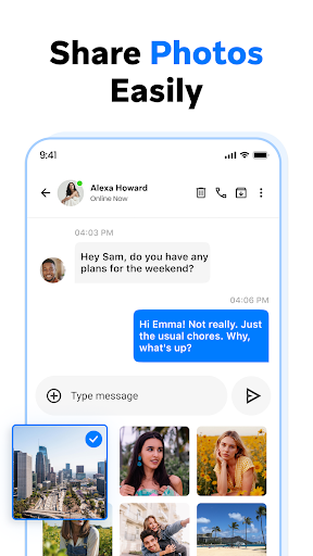 Messages: SMS Text Launcher ekran görüntüsü