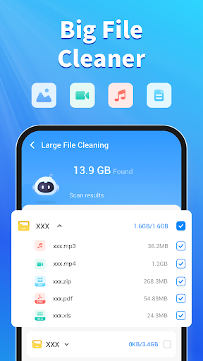 Phone Junk Cleaner, Junk Scan ekran görüntüsü