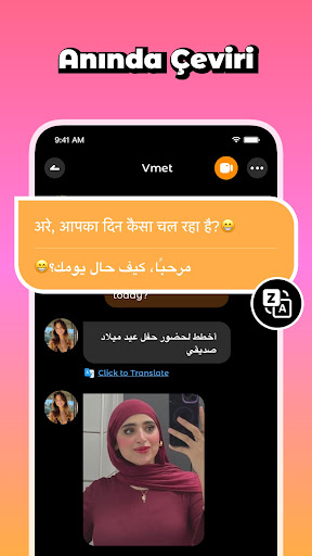 Vmet - Video Sohbet & Match ekran görüntüsü