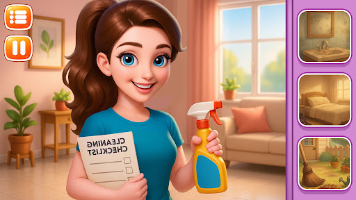 Diana's House Cleaning Games ekran görüntüsü