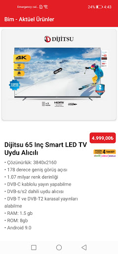 Bim - Aktüel Ürünler ekran görüntüsü
