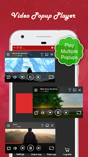 Multiple Video Popup Player ekran görüntüsü