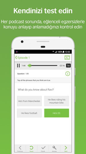 LearnEnglish Podcasts ekran görüntüsü