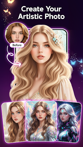 Genix Art: AI Art Generator ekran görüntüsü