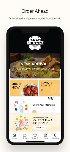 New York Deli & Wing ekran görüntüsü
