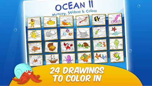 Ocean II - Stickers and Colors ekran görüntüsü