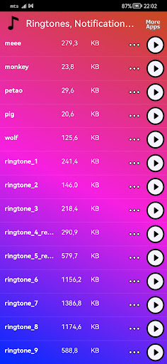 Ringtones for Android Phone ekran görüntüsü