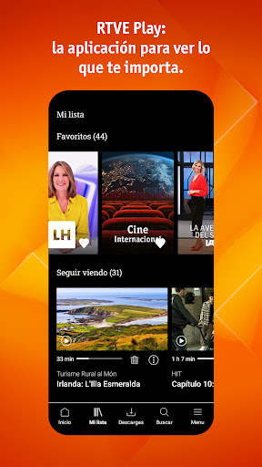 RTVE Play ekran görüntüsü