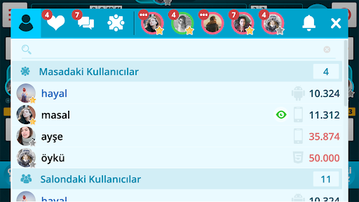101 Yüzbir Okey ekran görüntüsü