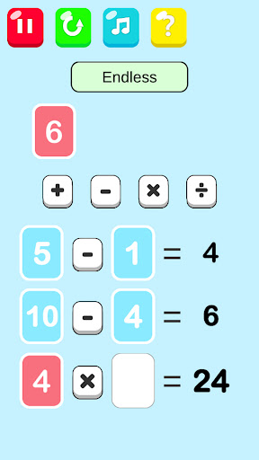 Synthesis 24-Arithmetic Game ekran görüntüsü