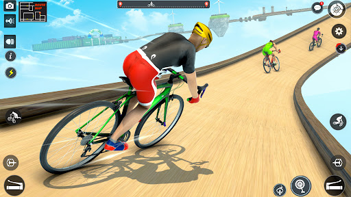 BMX Cycle Stunt Game 3D ekran görüntüsü