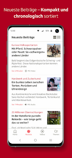 SRF News - Nachrichten ekran görüntüsü