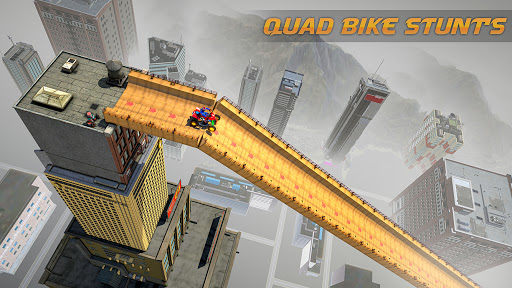 Quad Bike Stunt Racing Games ekran görüntüsü