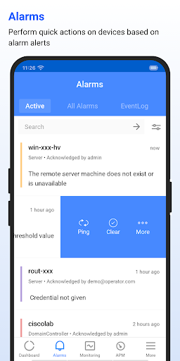 OpManager - Network Monitoring ekran görüntüsü