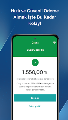 Garanti BBVA CepPOS Pin ekran görüntüsü