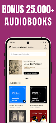 Gutenberg | eBook Reader ekran görüntüsü
