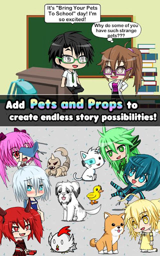 Pocket Chibi - Anime Dress Up ekran görüntüsü
