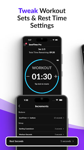 SwolTime - HIIT Interval Timer ekran görüntüsü
