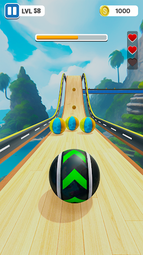 Skyball Run Rolling Ball Game ekran görüntüsü