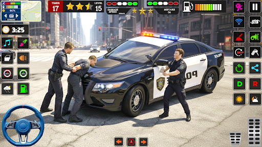 US Police Chase Car Game 3d ekran görüntüsü