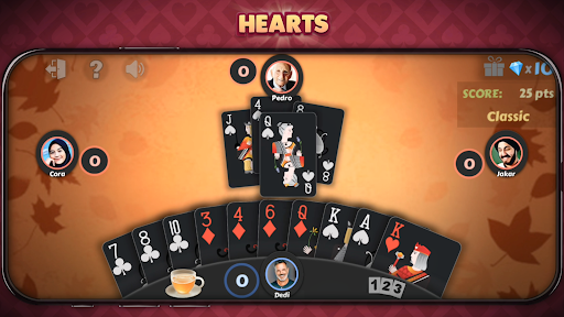 Hearts - Offline ekran görüntüsü